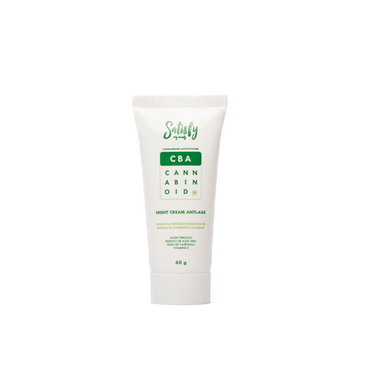 Creme Noturno Anti-idade Satisfy CBA 60g - Shopmano