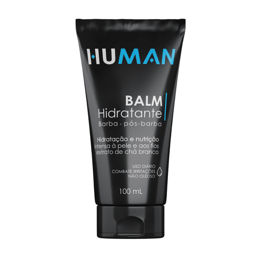 Balm E Pós Barba Hidratante Human 100ml - Shopmano