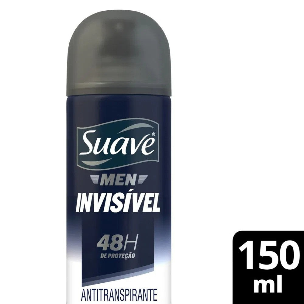 Antitranspirante Aerossol Invisível Suave Men 150ml - Shopmano