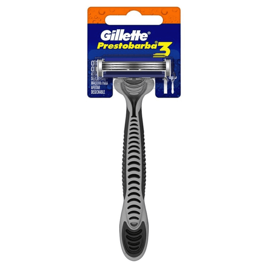 Aparelho De Barbear Gillette Prestobarba 3 Comfort Gel - Shopmano