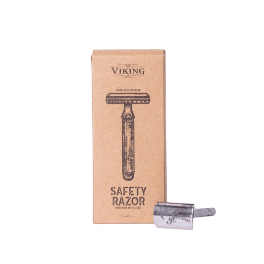 Aparelho de Barbear Safety Razor Viking Apothecary - Shopmano