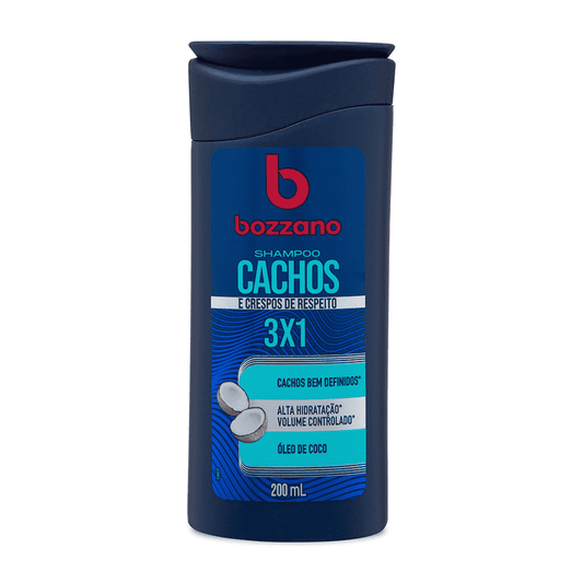 Shampoo Cachos e Crespos Bozzano 200ml - Shopmano