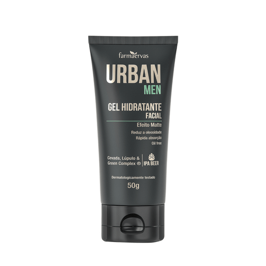 Gel Hidratante Facial Urban Men 50g - Shopmano