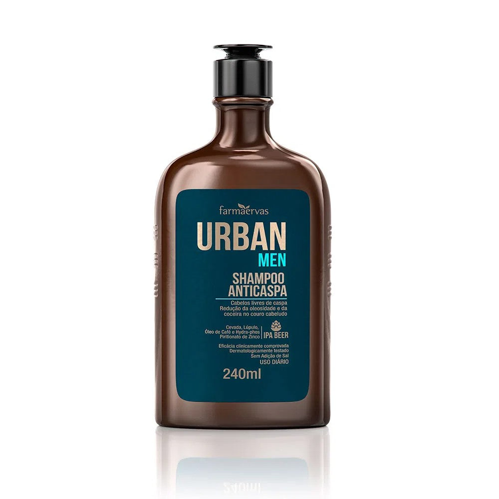 Shampoo Anticaspa Ipa Beer Urban Men 240ml - Shopmano