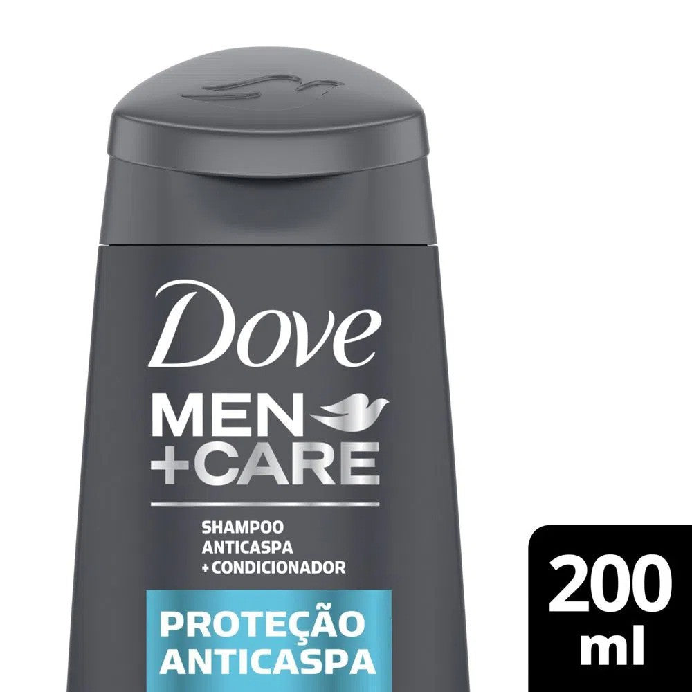 Shampoo Proteção Anticaspa Dove Men Care 200ml - Shopmano