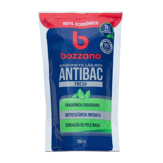 Sabonete Líquido Bozzano Antibac Fresh Refil 200ml