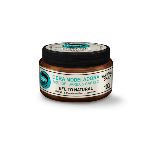 Cera Modeladora Bigode Barba e Cabelo Barba's Skala Men 100g - Shopmano