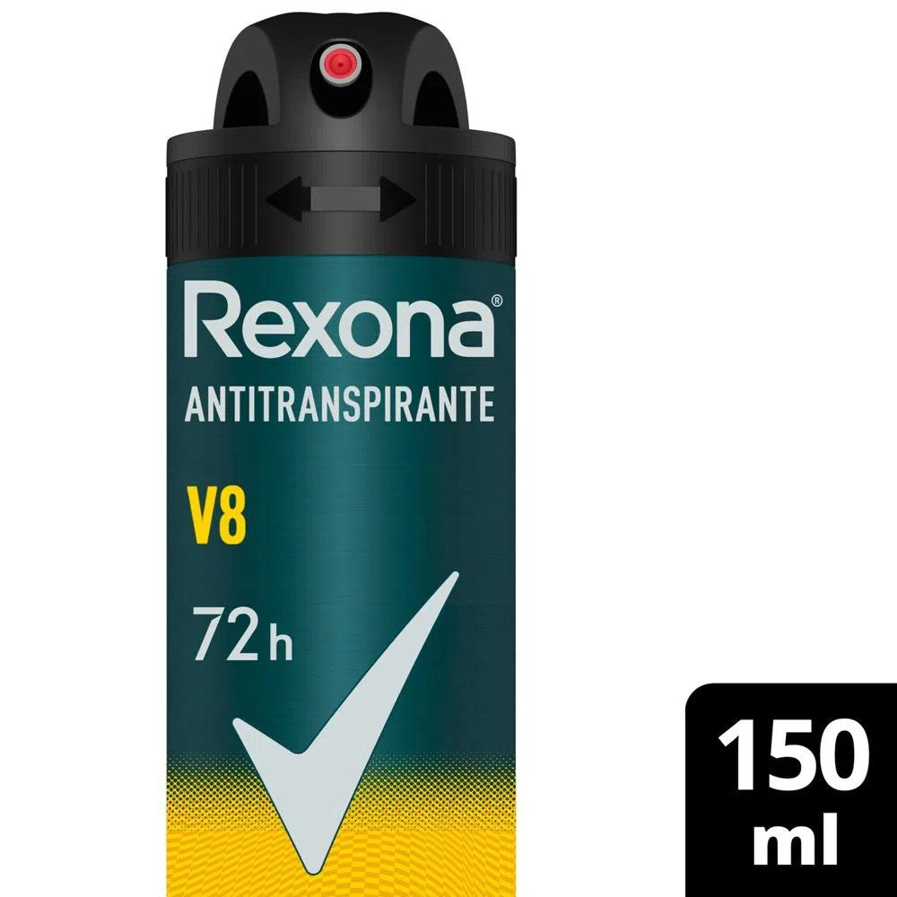 Desodorante Aerosol V8 Rexona Men 150ml