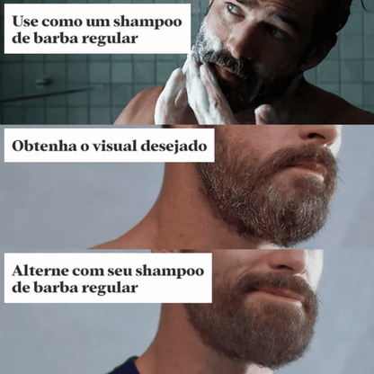 Shampoo de Barba Grecin Control GX Redutor Grisalhos 118ml