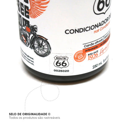 Condicionador de Cabelo Carvão Ativado Route 66 Viking 250ml - Shopmano