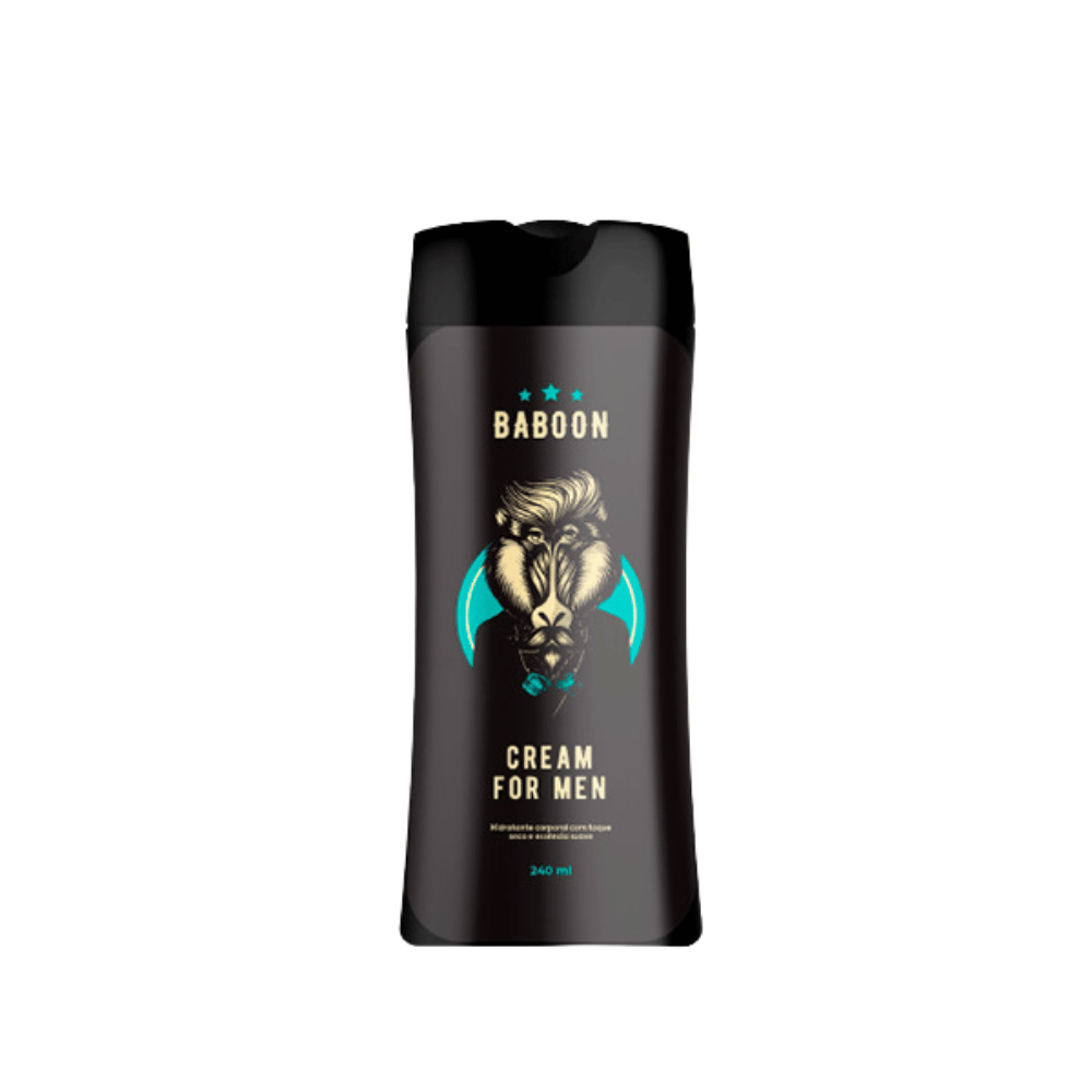 Creme Hidratante Corporal Masculino Baboon 240ml - Shopmano