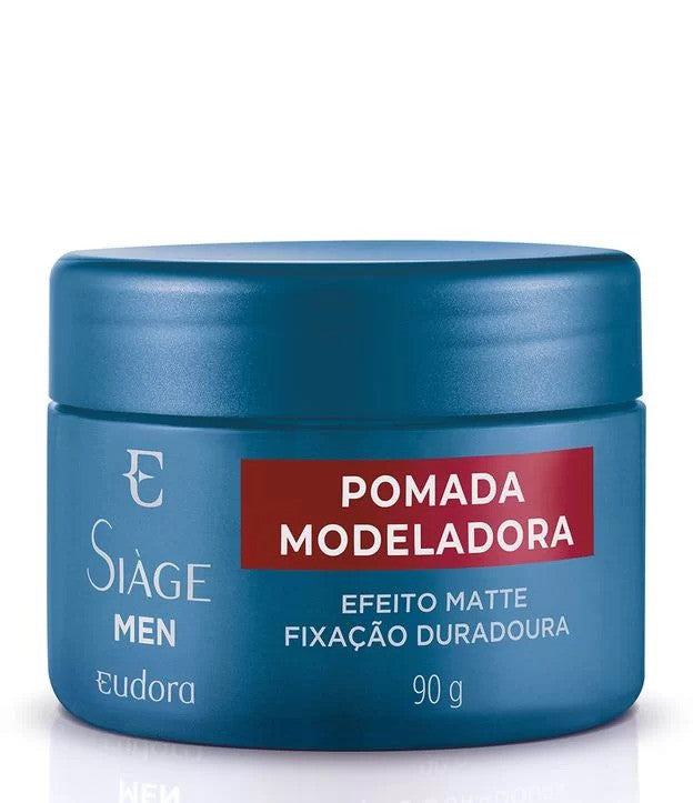 Pomada Modeladora Efeito Matte Eudora Siàge Men 90g - Shopmano