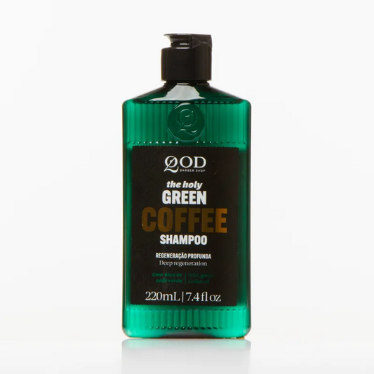 Shampoo de Cabelo Limpeza Diária Café Verde QOD Barber 220ml - Shopmano