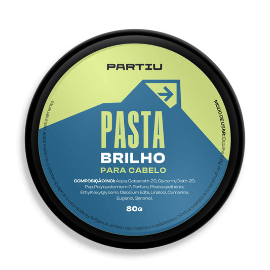 Pasta Para Cabelo Efeito Brilho Vivaz Partiu 80g - Shopmano