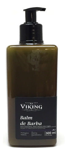 Balm De Barba Mar Viking Profissional 500ml - Shopmano