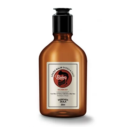 Loção Balm Barba & Face Barba's Skala Men 200ml - Shopmano