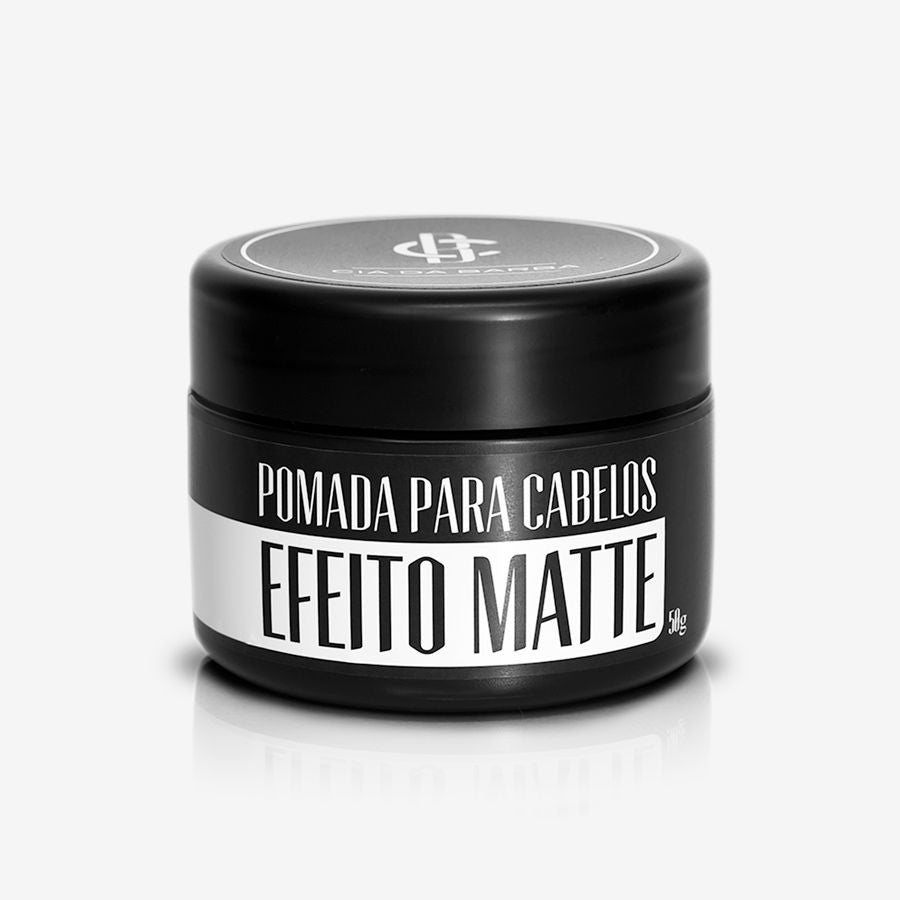 Pomada Modeladora Efeito Matte Cia Da Barba 50g - Shopmano