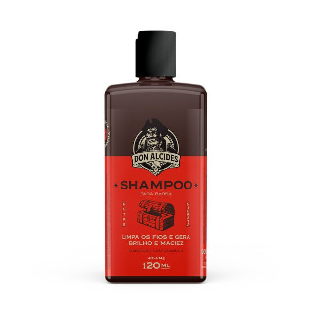 Shampoo Para Barba Barba Negra Don Alcides 120ml - Shopmano