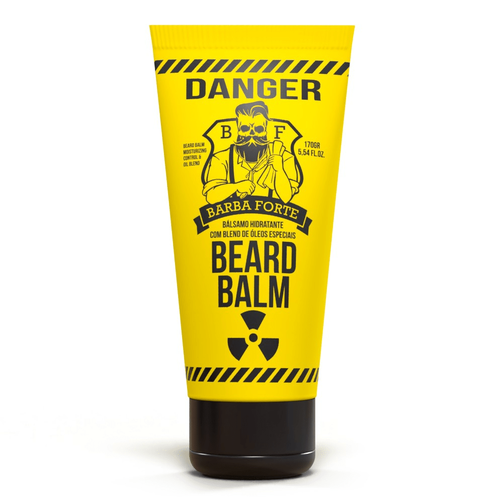 Kit Shampoo Gasoline e Balm de Barba Danger Barba Forte - Shopmano