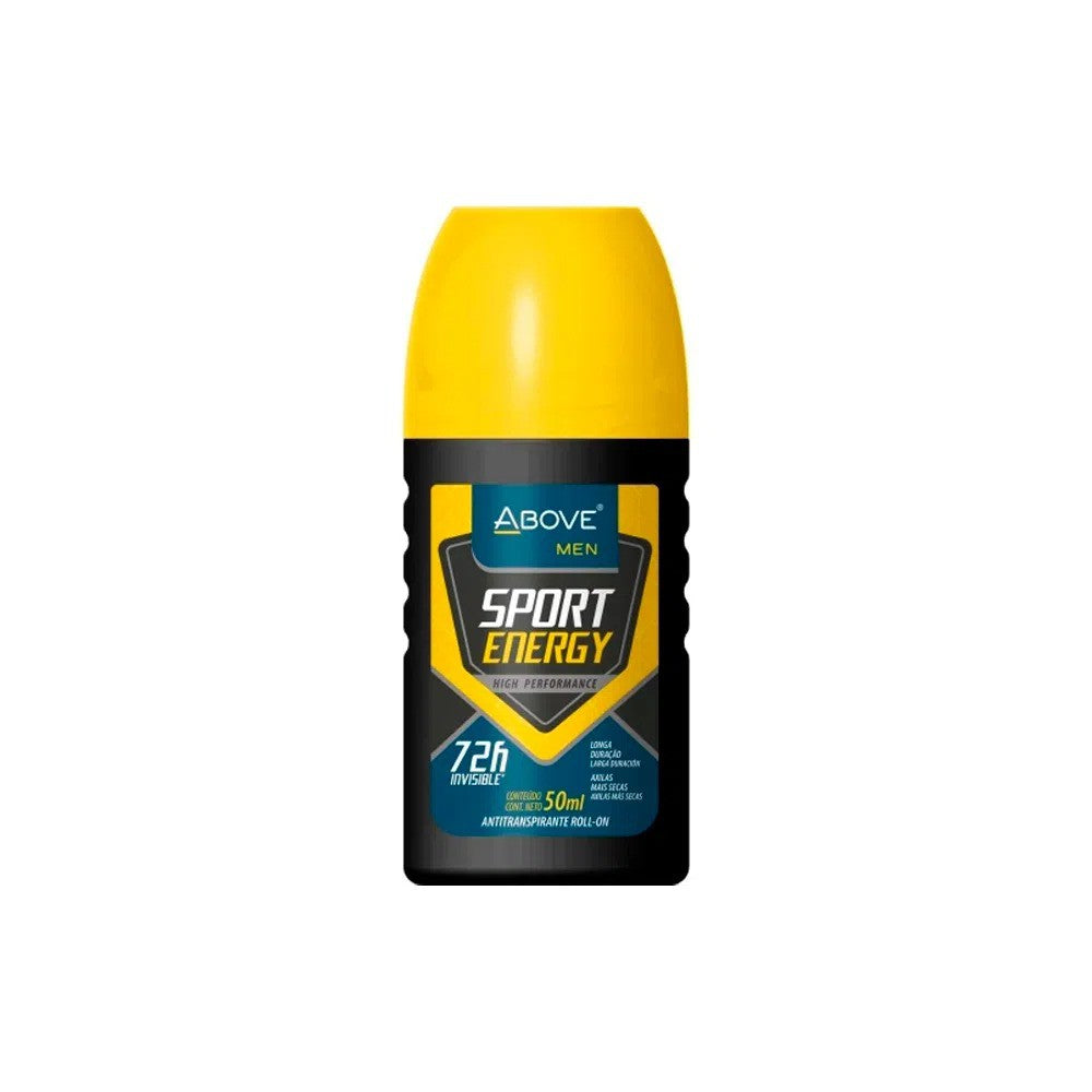 Desodorante Roll On Sport Energy Men 72h Above 50ml - Shopmano