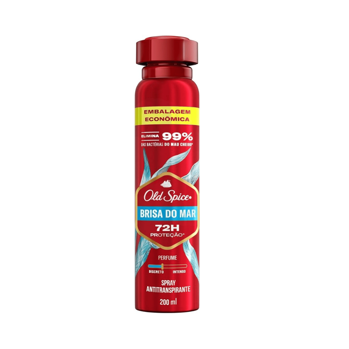 Desodorante Spray Old Spice Brisa do Mar Masculino 72h 200ml - Shopmano