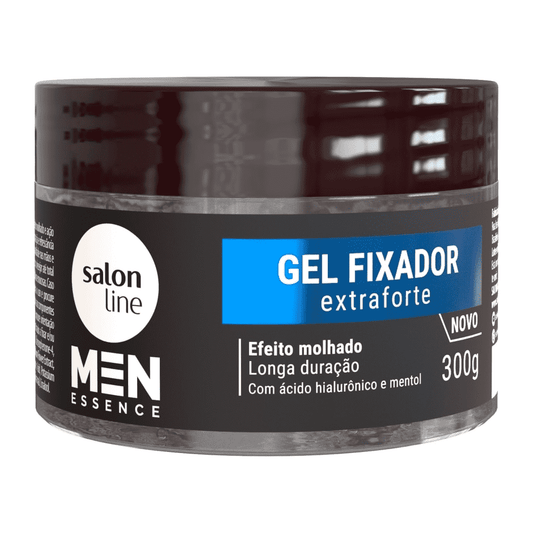 Gel Fixador Essence Extraforte Salon Line Men 300g