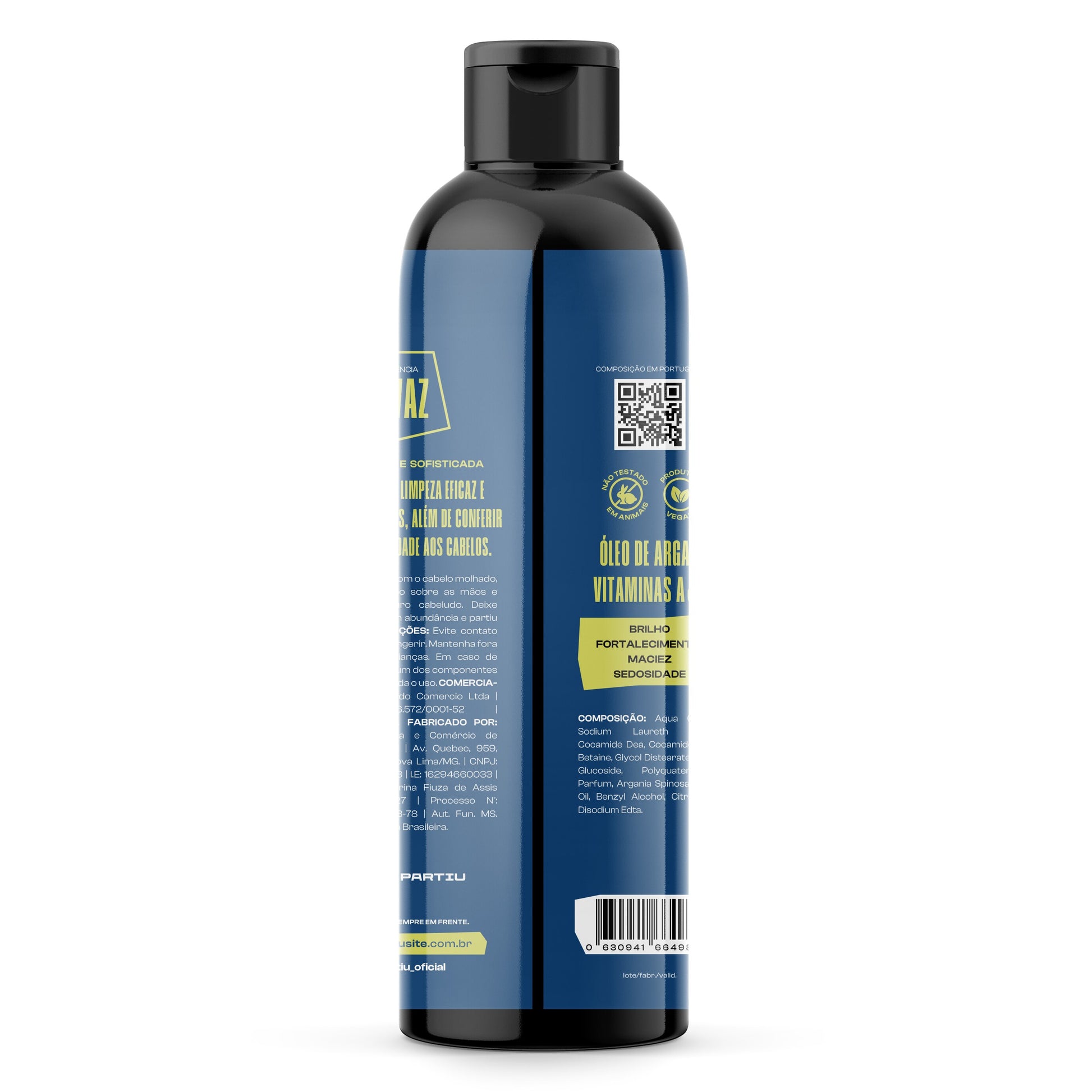 Shampoo para Cabelo Masculino Vivaz Partiu 200ml - Shopmano