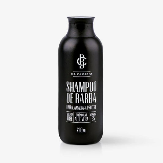 Shampoo De Barba Cia da Barba 200ml - Shopmano