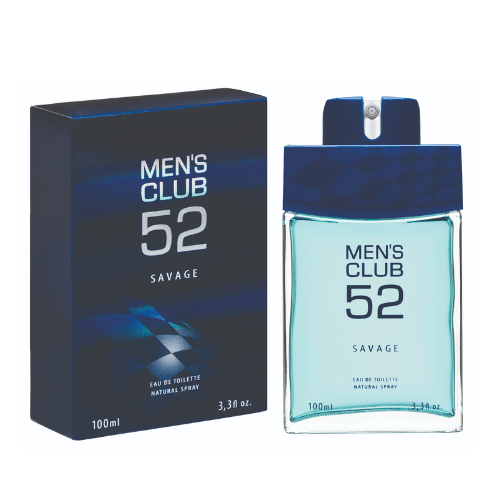 Perfume Men's Club 52 Savage 100ml - Shopmano