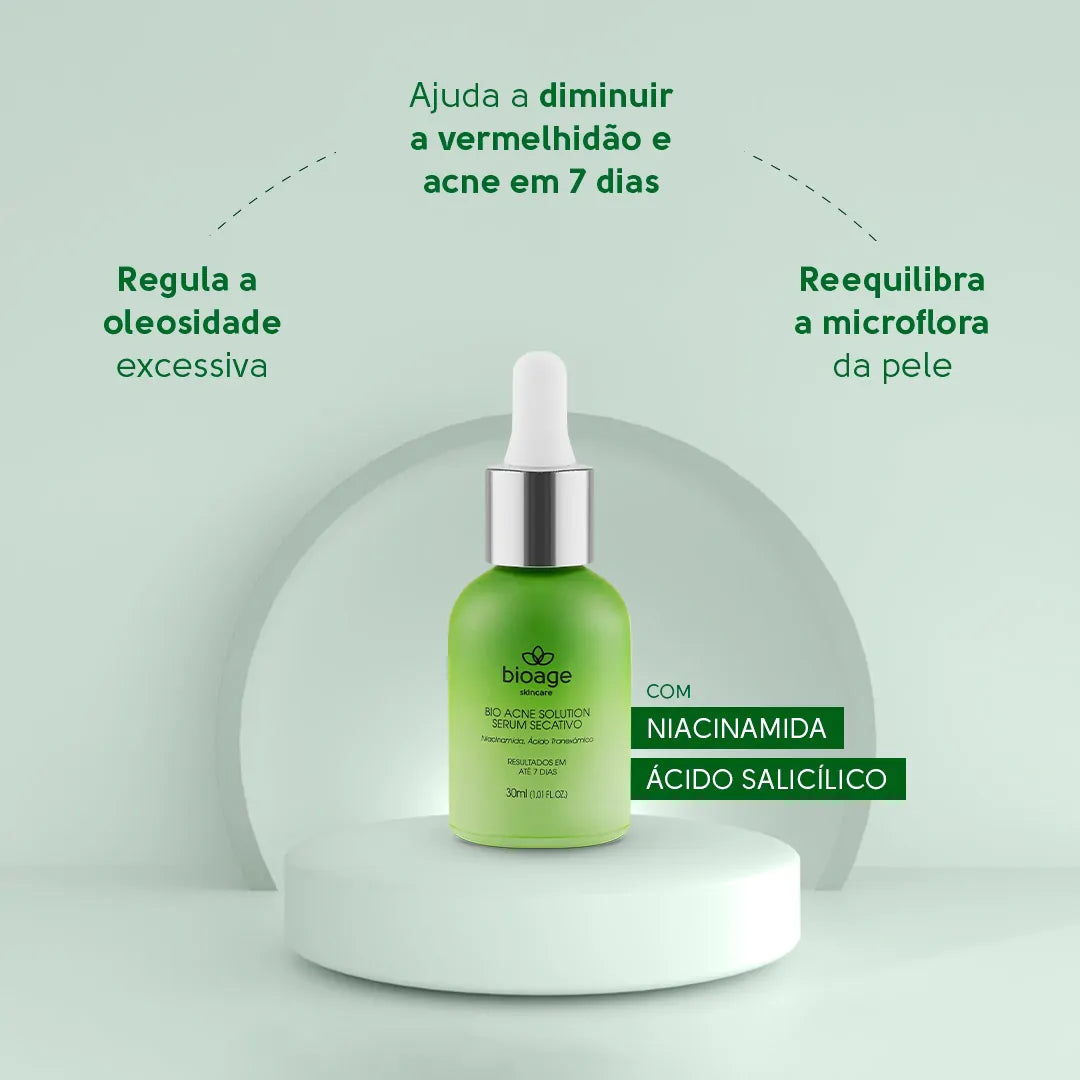 Sérum Antiacne Secativo Bioage 30ml