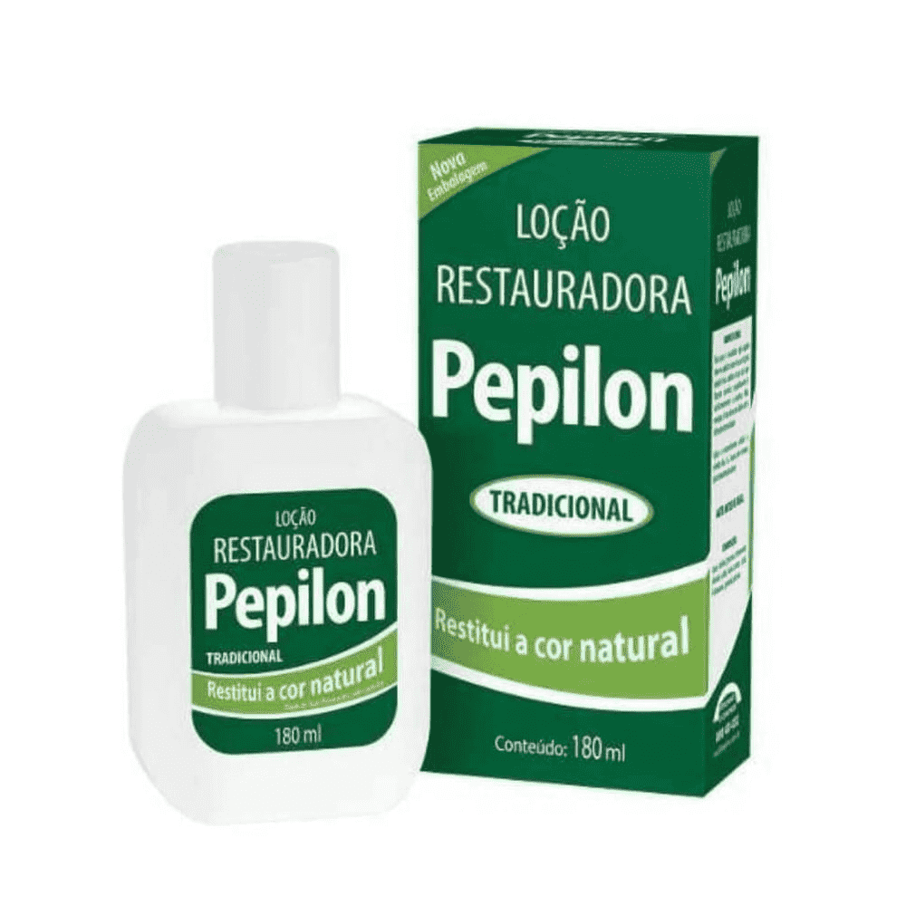 Loção Capilar Restauradora Capilar Pepilon Tradicional 180ml - Shopmano