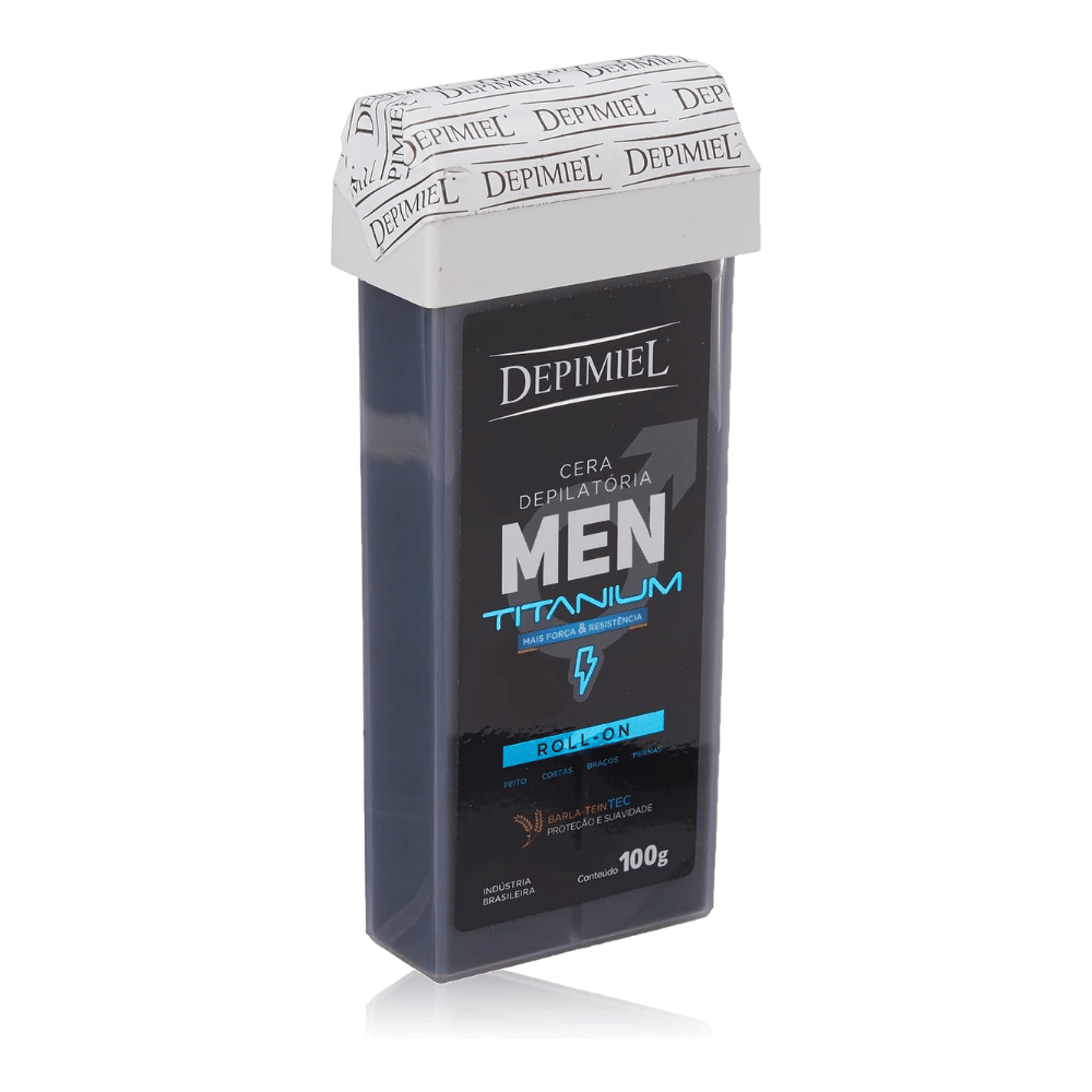 Cera Depilatória Roll-On Men Powerful Depimiel 100g - Shopmano