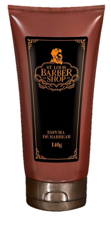 Espuma De Barbear St Louis Barber Shop 140g - Shopmano