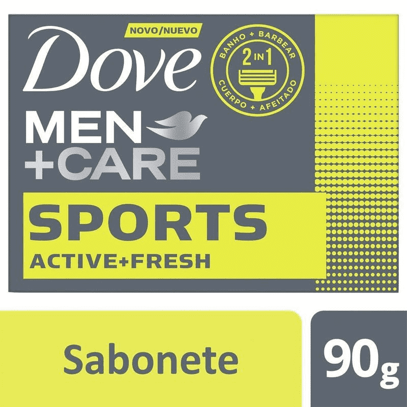 Sabonete Sport Fresh Dove Men Care 90g - Shopmano