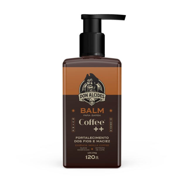 Kit Balm e Shampoo Barba e Cabelo Coffee ++ Don Alcides - Shopmano