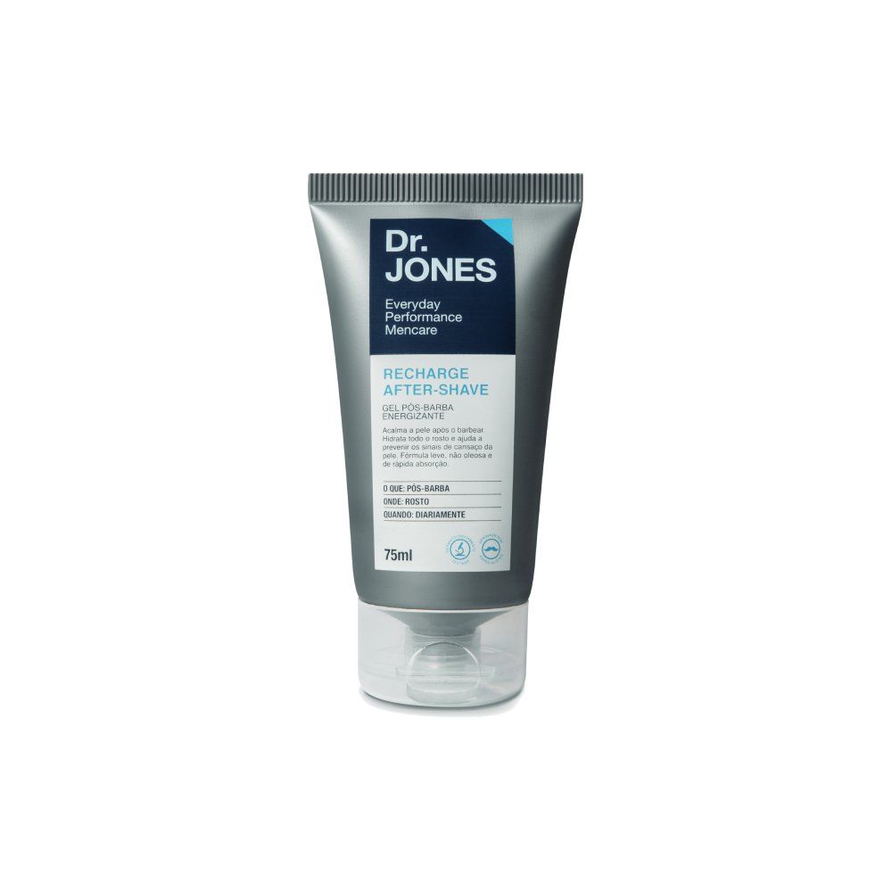 Gel Pós-Barba Recharge After-Shave Dr. Jones 75ml - Shopmano