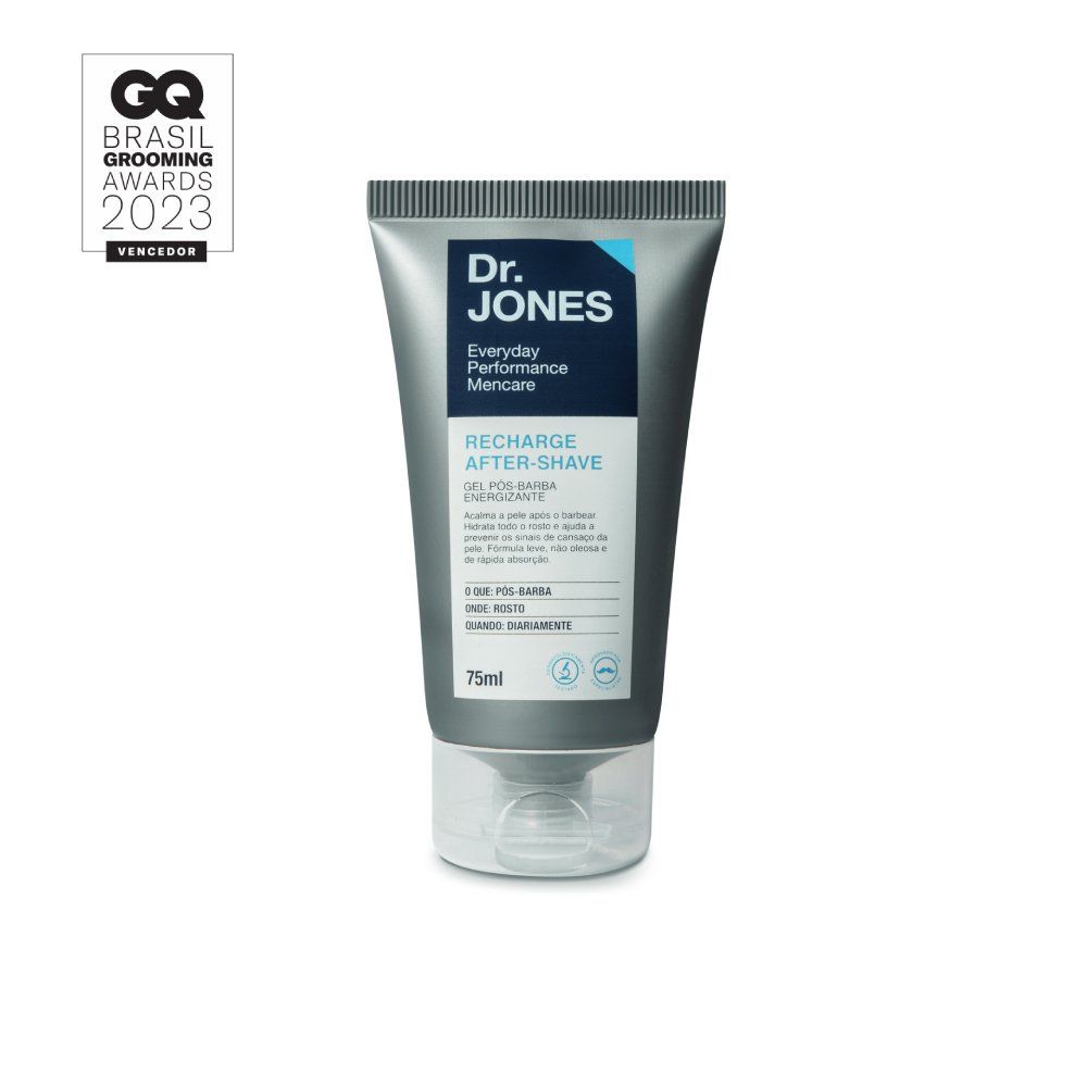 Gel Pós-Barba Recharge After-Shave Dr. Jones 75ml - Shopmano