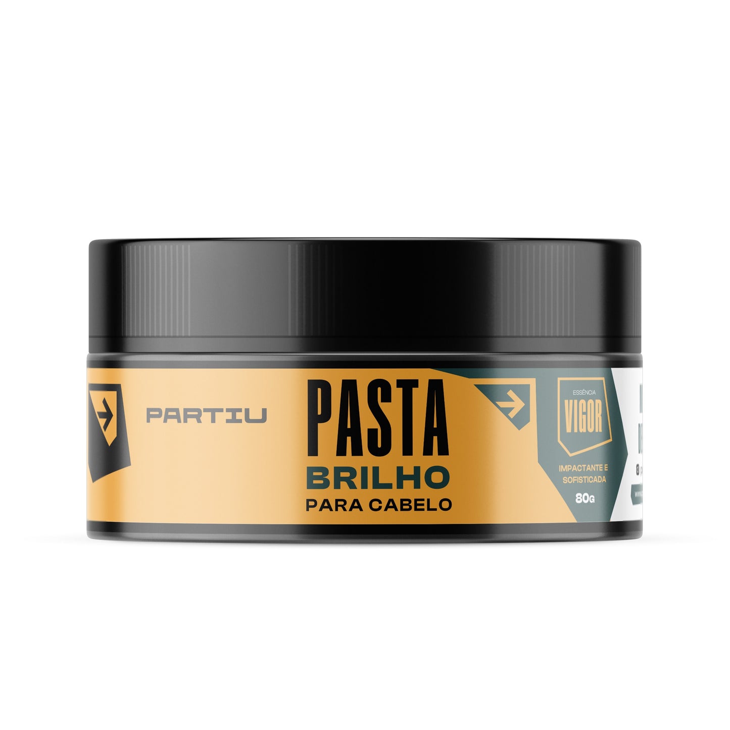 Pasta Para Cabelo Efeito Brilho Vigor Partiu 80g - Shopmano