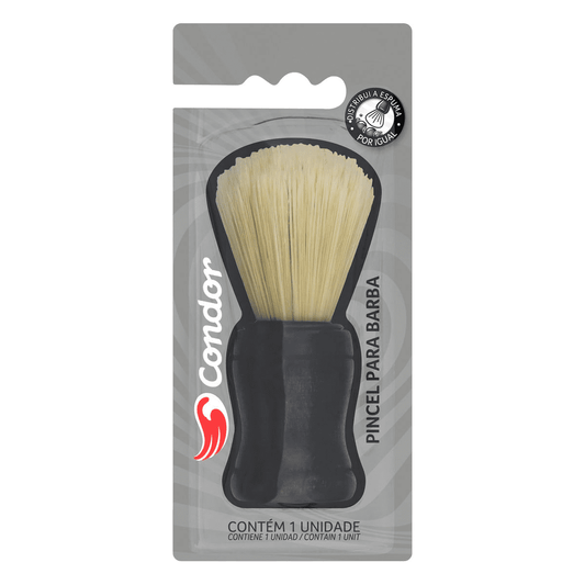 Pincel de Barba com Cerdas Mistas Condor SM 3050 - Shopmano