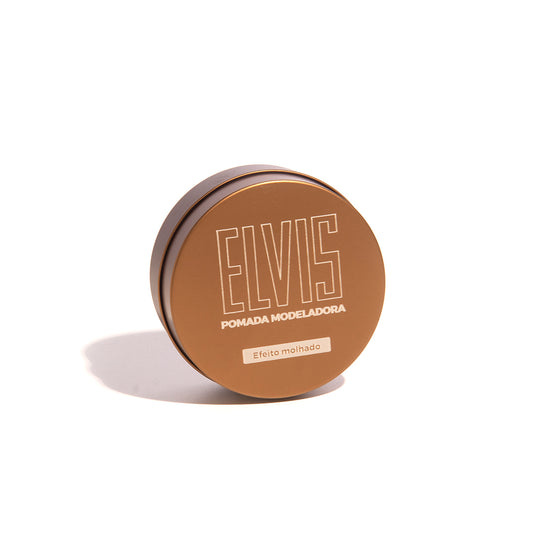 Pomada Modeladora Efeito Molhado Elvis Presley Viking 80g - Shopmano