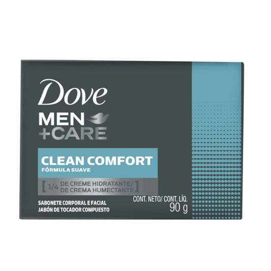 Sabonete em Barra Comfort Dove Men Care Clean 90g - Shopmano