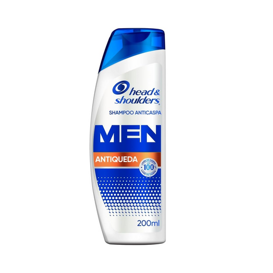 Shampoo Anticaspa Head & Shoulders Men Antiqueda 200ml - Shopmano