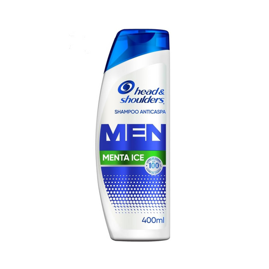 Shampoo Anticaspa Head & Shoulders Men Menta Ice 400ml - Shopmano