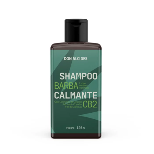 Shampoo Calmante Para Barba Don Alcides CB2 120ml - Shopmano