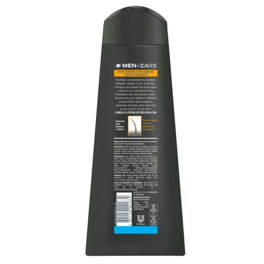 Shampoo e Condicionador Força Resistente Dove Men Care 400ml - Shopmano