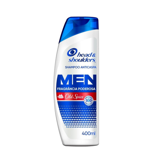 Shampoo Head & Shoulders Fragrância Old Spice 400ml - Shopmano