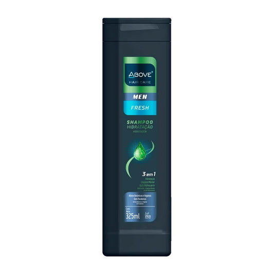 Shampoo Masculino Hidratação Ação Refrescante Above 325ml - Shopmano