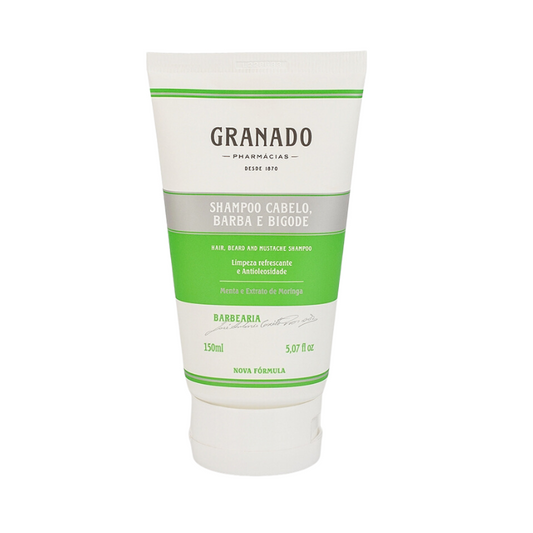 Shampoo para Cabelo Barba e Bigode Granado 150ml - Shopmano