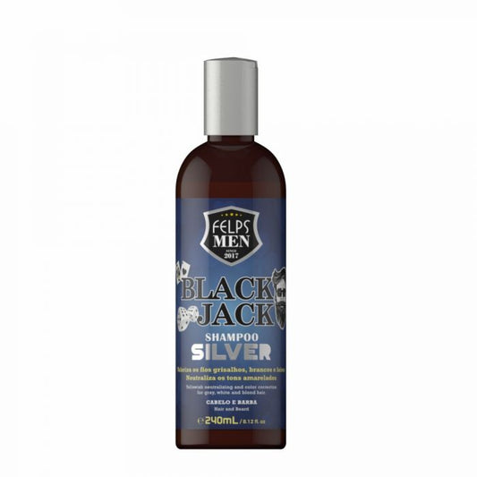 Shampoo Silver para Grisalhos Felps Men 240ml - Shopmano