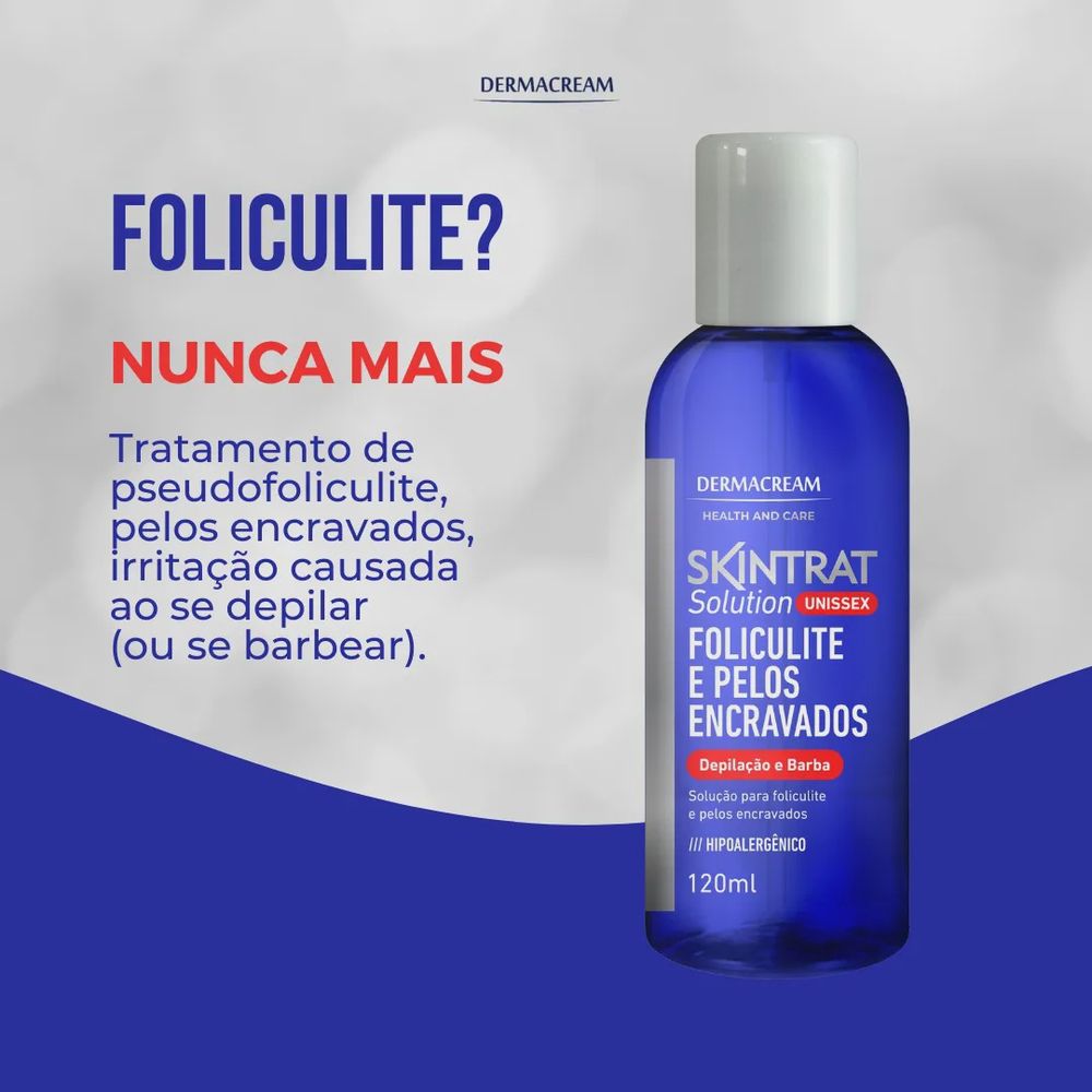 Skintrat Solution Depilação E Barba Dermacream 120ml - Shopmano